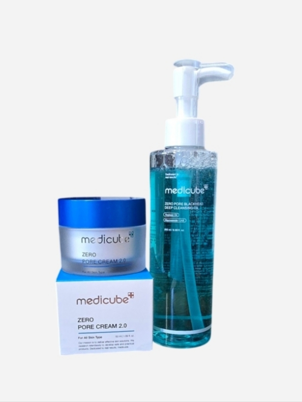 Medicube Zero Pore Deep Cleansing Oil & Zero Pore Cream
